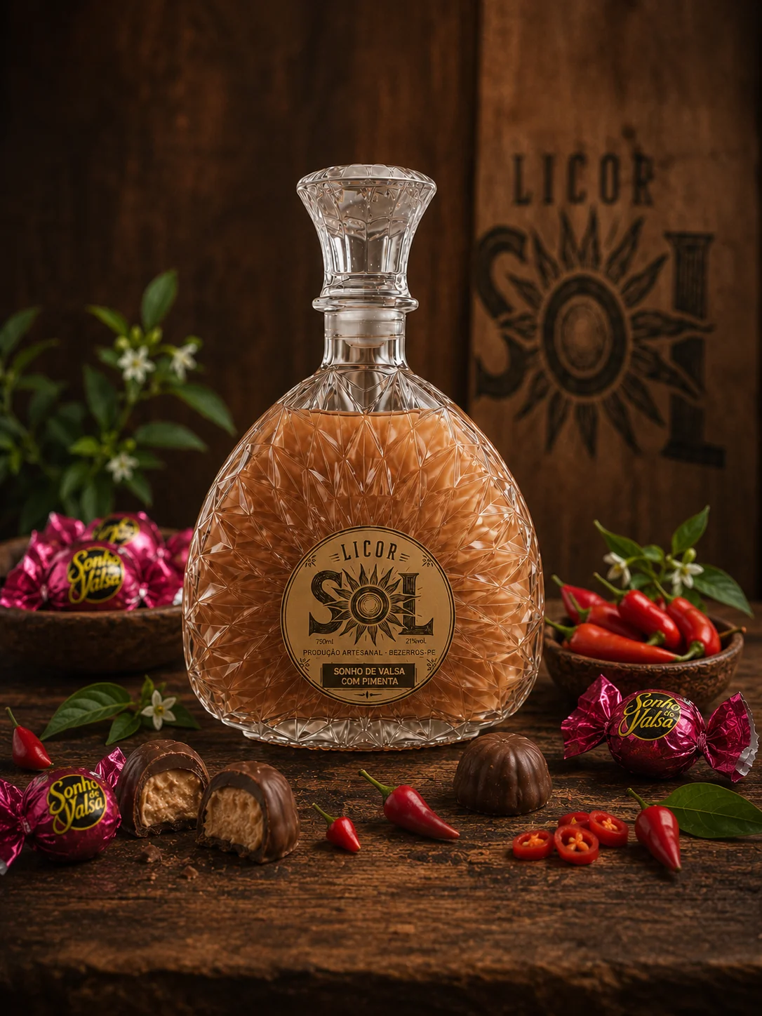 Licor Sonho de Valsa com Pimenta